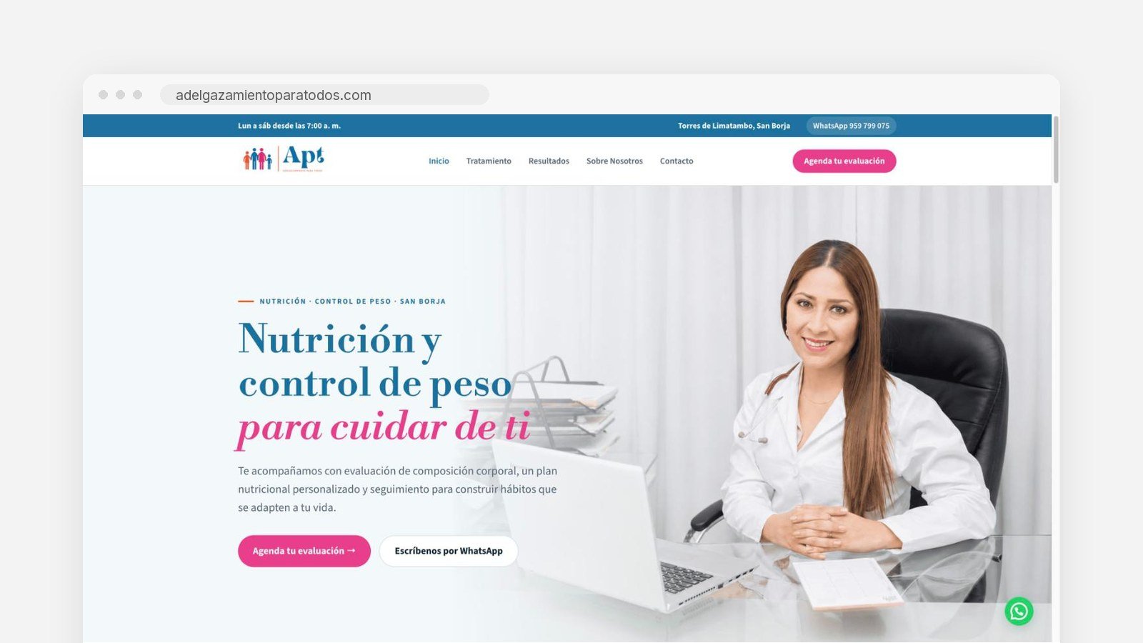 Inicio del sitio de Adelgazamiento Para Todos